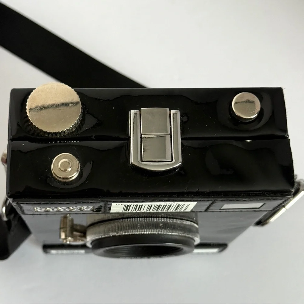 Classic Camera Shape Novelty Bag | Camera Purse Handbag